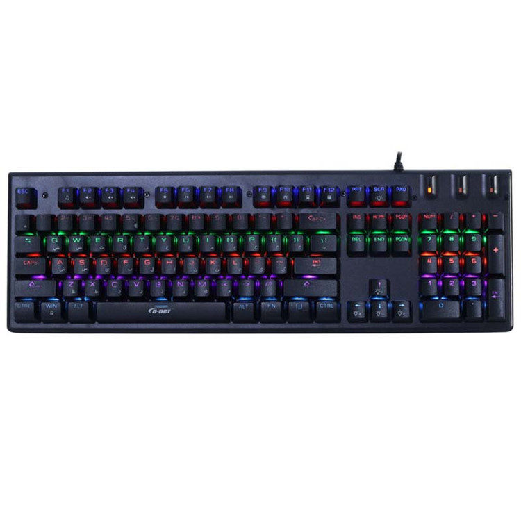 کیبورد گیمینگ RGB دار مکانیکال دی نت D-NET DT-983