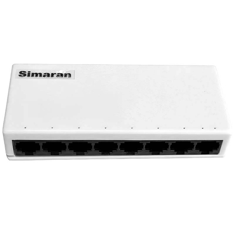سوئیچ شبکه 8 پورت سیماران Simaran SM-LA8NP