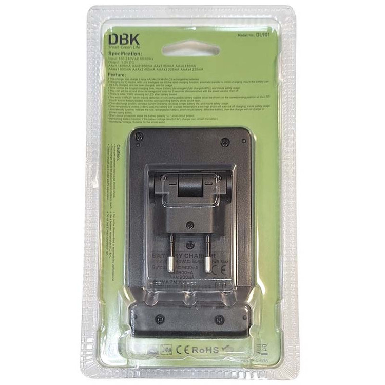 شارژر باتری 4 عددی دی بی کی DBK DL901