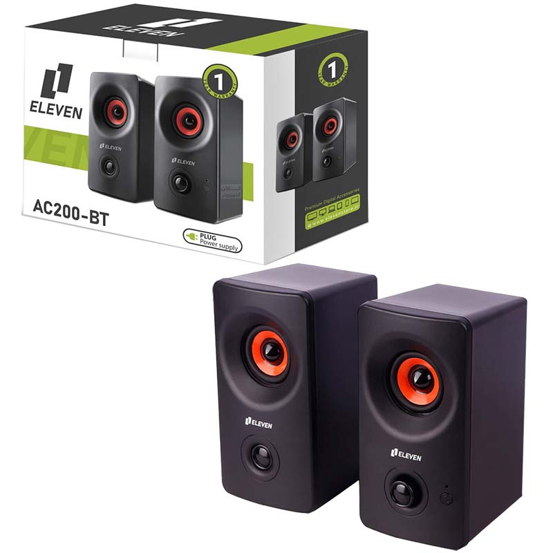 اسپیکر 2 تکه بلوتوثی الون ELEVEN AC200-BT