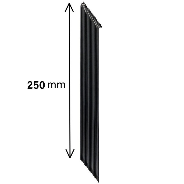 پره دوچرخه اوکی مدل 250mm بسته 144 عددی