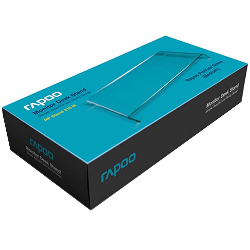 پایه زیر مانیتوری شیشه ای رپو Rapo RP210M