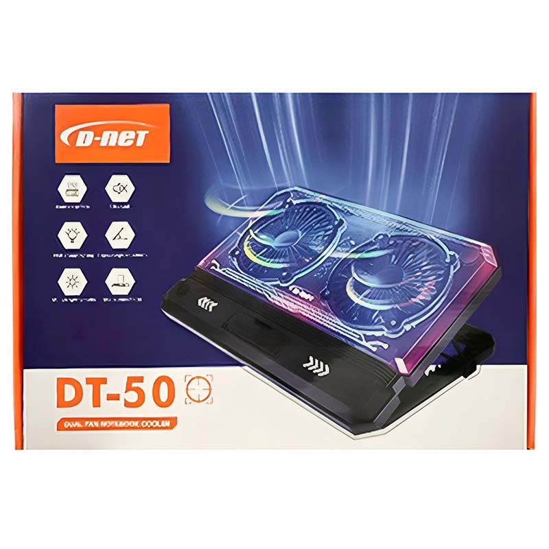 کول پد لپ تاپ گیمینگ دی نت D-NET DT-50
