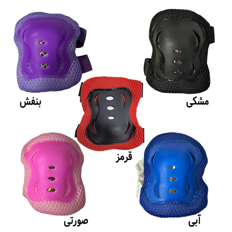 لوازم ایمنی دوچرخه مدل TOTI M2 بسته 6 عددی