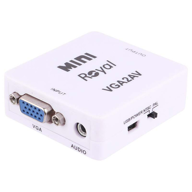 تبدیل VGA TO AV رویال Royal RC-1003