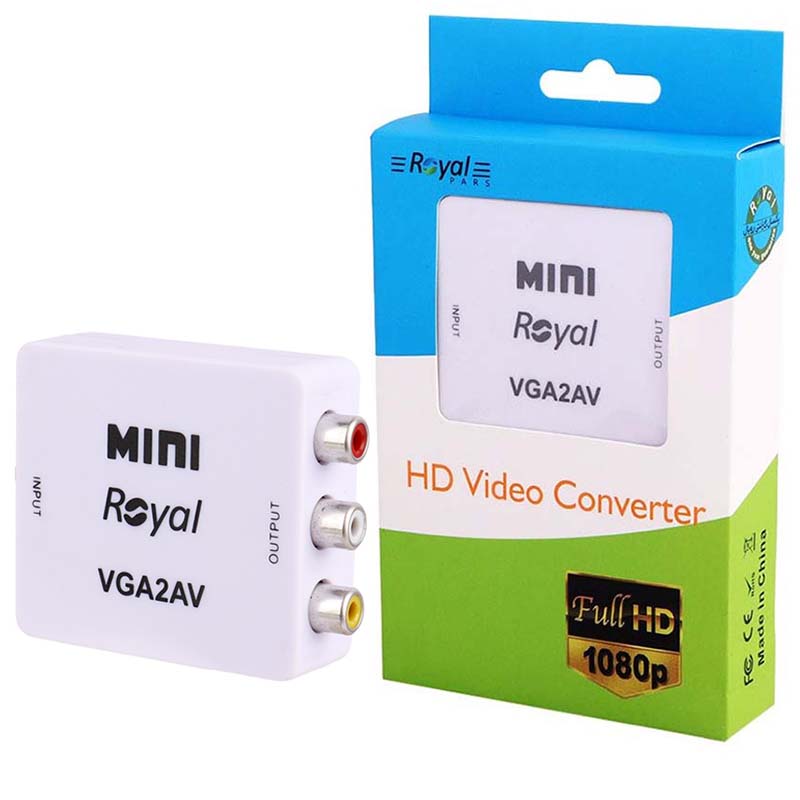 تبدیل VGA TO AV رویال Royal RC-1003