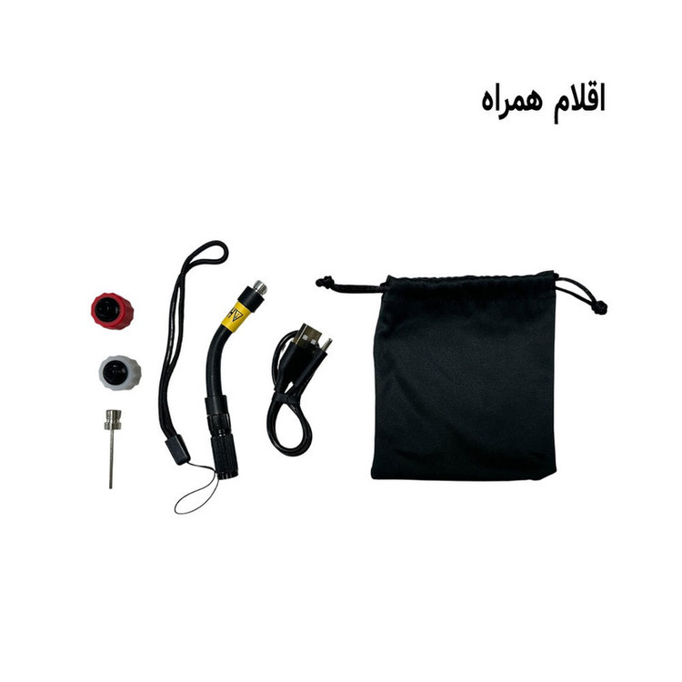 پمپ باد مدل COOSPO درجه دار AP-B1 با 120 سی سی حجم هوای تزریقی در هر پمپاژ