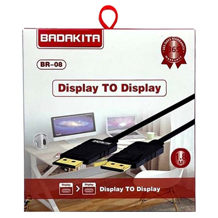 کابل 1.8 متری Display To Display باداکیتا BADAKITA BR-08