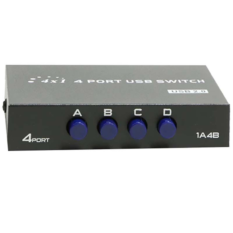 سوییچ 4 به 1 پرینتر دستی دی نت D-NET 1A4B