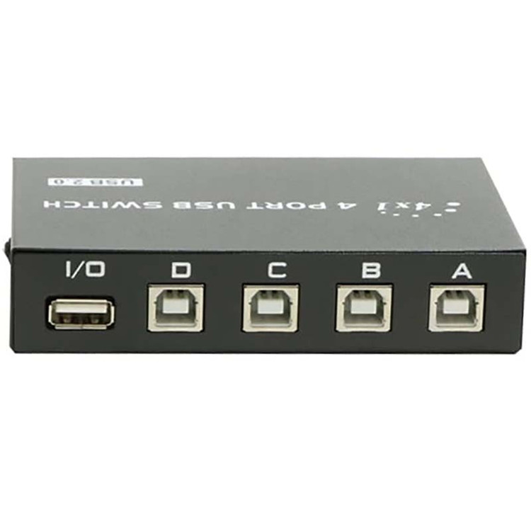 سوییچ 4 به 1 پرینتر دستی دی نت D-NET 1A4B