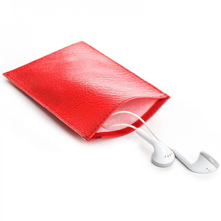 کیف هندزفری و شارژر طرح چرم 8*12 سانتی