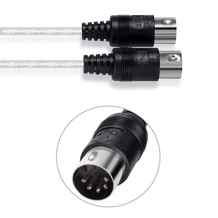 کابل تبدیل USB TO MIDI شیلد دار