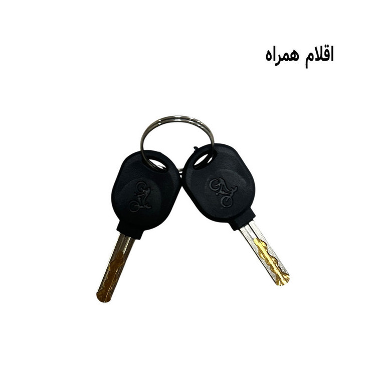 قفل دوچرخه مدل 1500-12 سر آلومینیومی