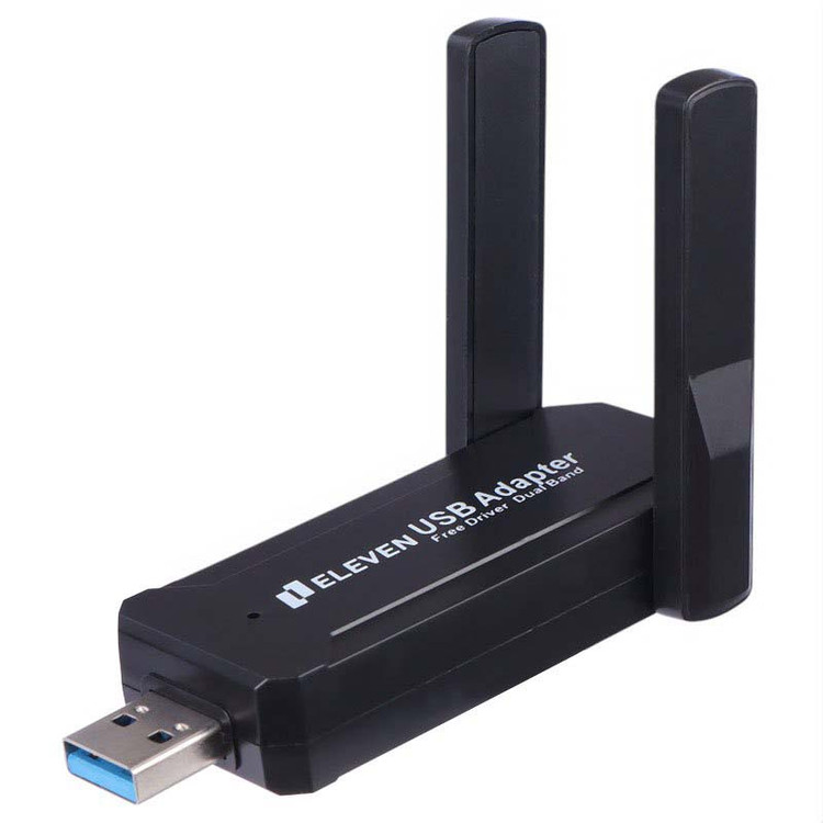 کارت شبکه بی سیم USB دو آنتن الون ELEVEN D15