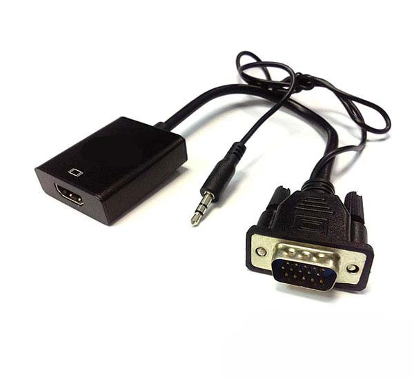 تبدیل VGA To HDMI+Audio Cable پک سبز
