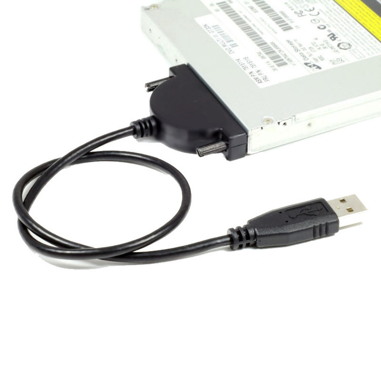 تبدیل USB TO SATA دی وی دی رایتر لپ تاپ تک سر پیچی