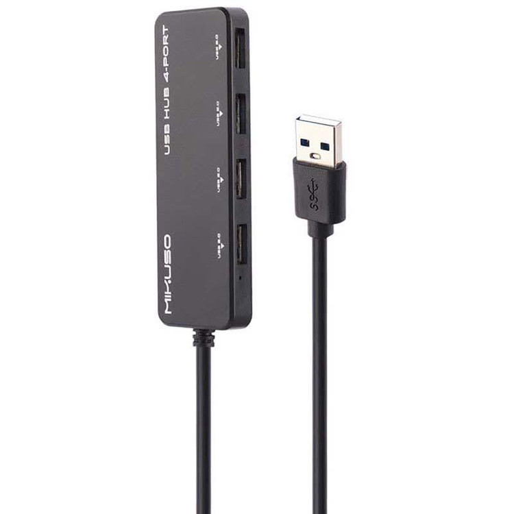 هاب 4 پورت 120 سانتی میکوسو Mikuso HUB-010 USB2