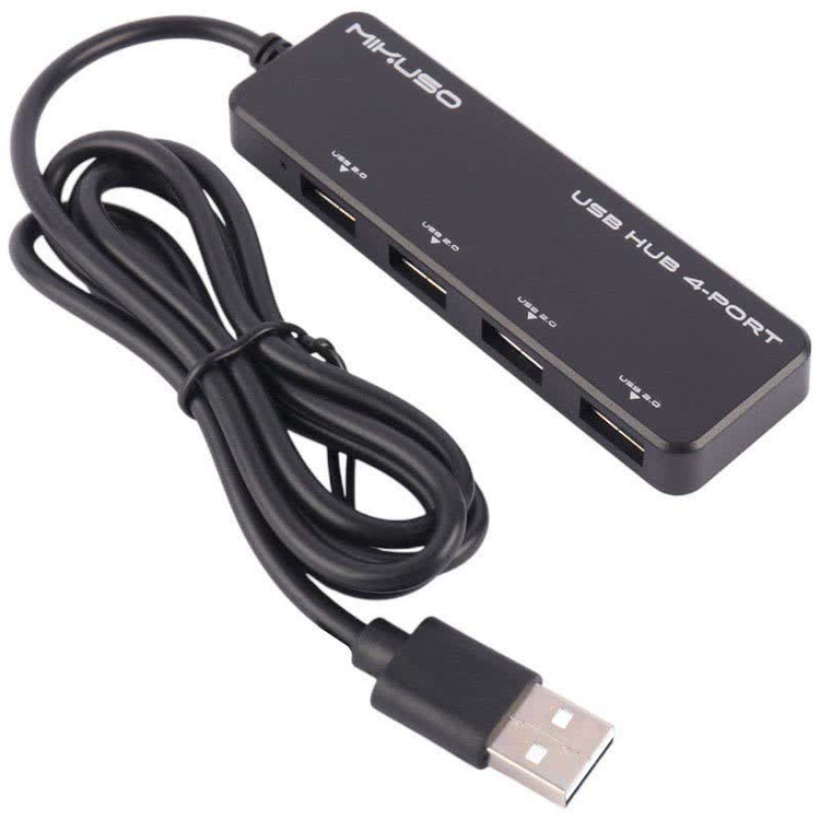 هاب 4 پورت 120 سانتی میکوسو Mikuso HUB-010 USB2