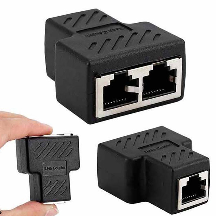 تبدیل 1 به 2 شبکه فلزی RJ45