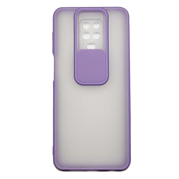 قاب پی سی مات محافظ لنزدار کشویی شیائومی Xiaomi Redmi Note 9S