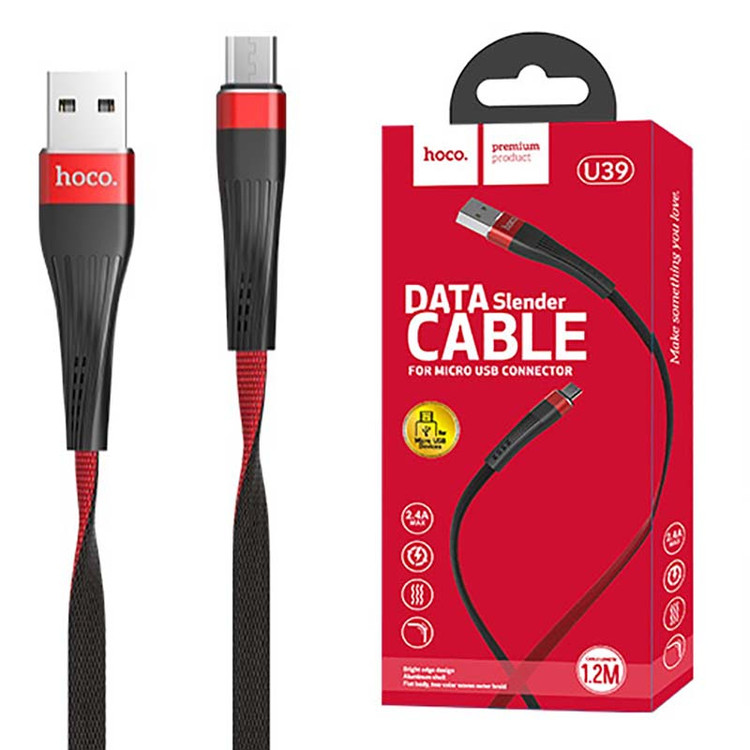 کابل شارژ میکرو Micro USB هوکو HOCO U39