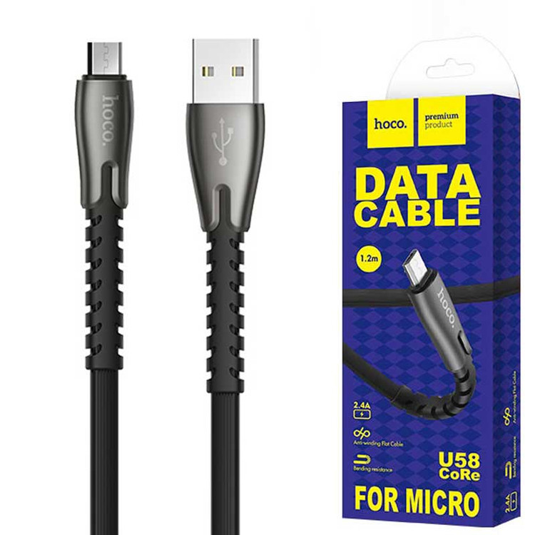 کابل شارژ میکرو Micro USB هوکو HOCO U58