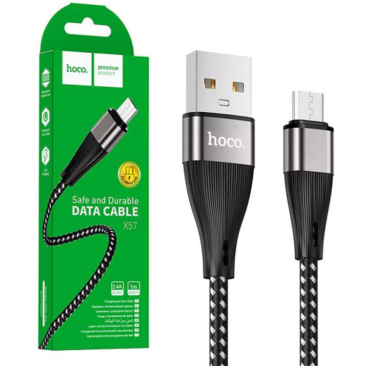 کابل شارژ میکرو Micro USB هوکو HOCO X57