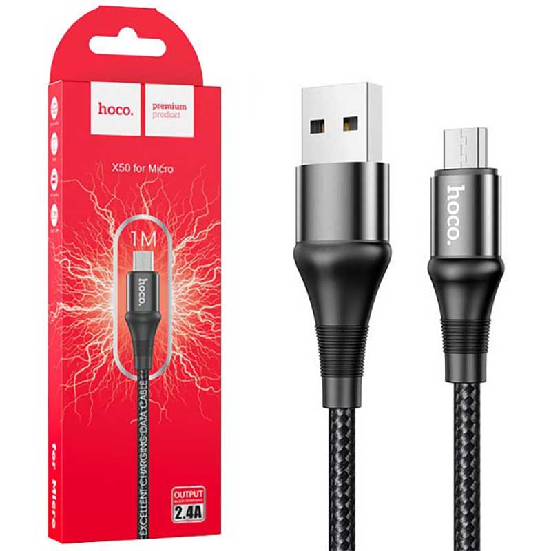 کابل شارژ میکرو Micro USB هوکو HOCO X50