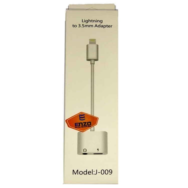 تبدیل Iphone To AUX + Lightning J-009