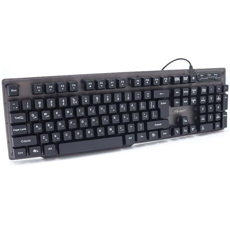 کیبورد گیمینگ RGB دار دی نت D-NET DT-996