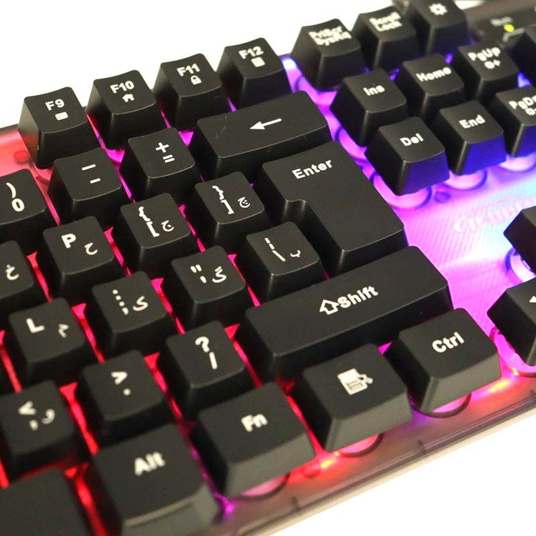 کیبورد گیمینگ RGB دار دی نت D-NET DT-996