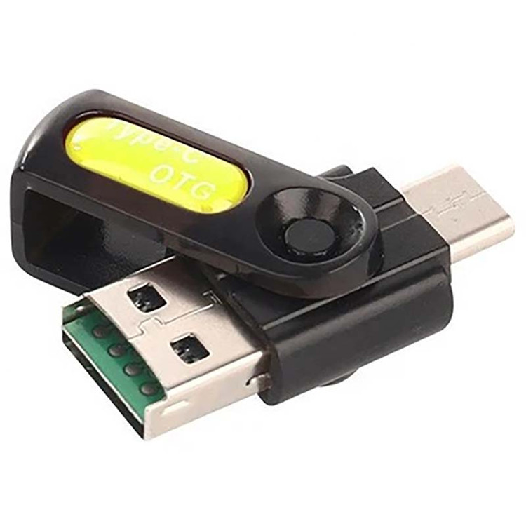رم ریدر TYPE-C OTG چرخشی KM-39