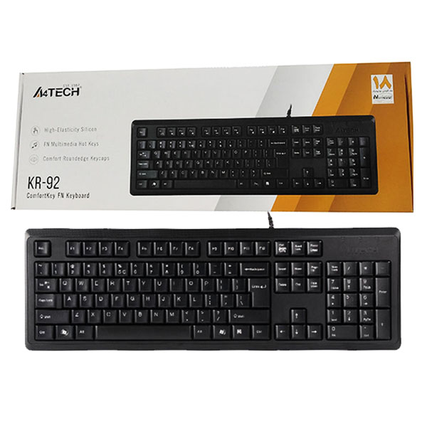 کیبورد سیمی ایفورتک A4TECH KR-92