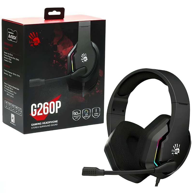 هدست گیمینگ ایفورتک بلادی A4TECH BLOODY G260P