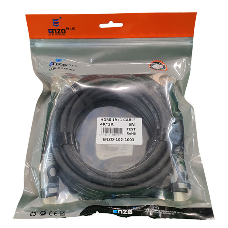 کابل 5 متری HDMI 19+1 4K انزو ENZO