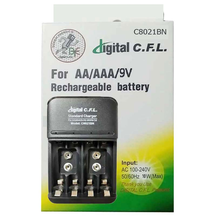 شارژر باتری سی اف ال Digital C.F.L C8021BN
