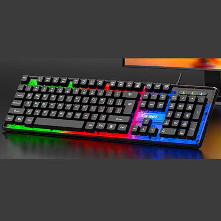 کیبورد گیمینگ RGB دار دی نت D-NET DT-997