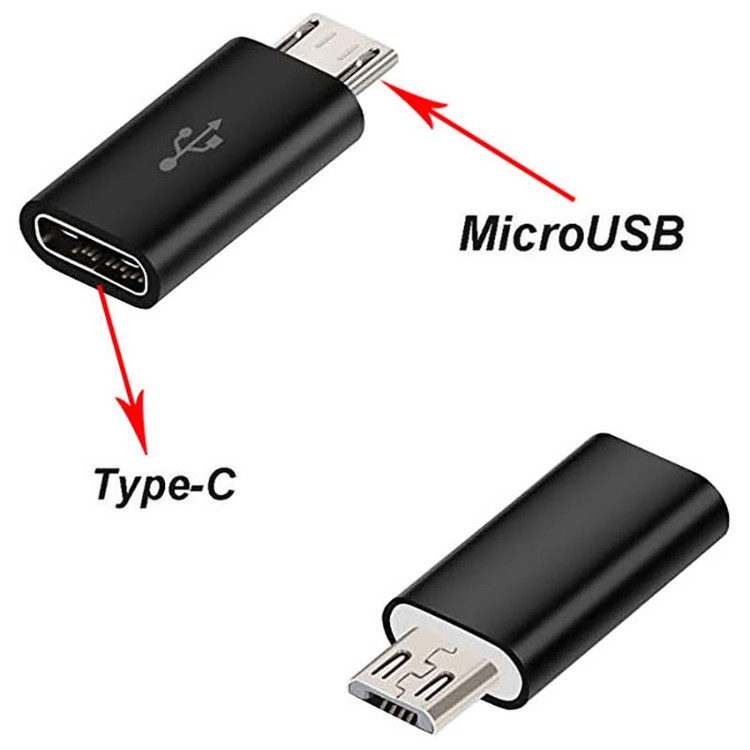 تبدیل نری MicroUSB به مادگی Type-C