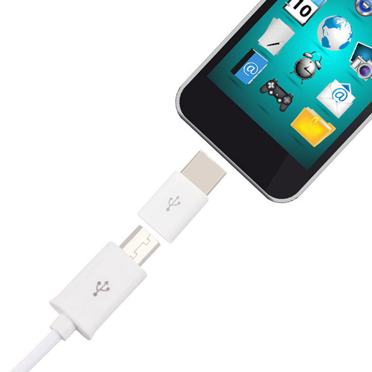 تبدیل MicroUSB مادگی به Type-C نری