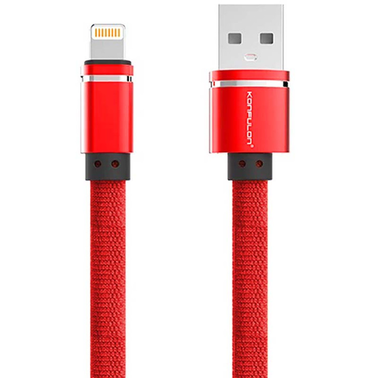 کابل شارژ آیفون Lightning کانفلون Konfulon S77