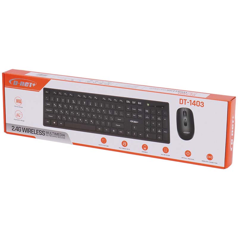 کیبورد و ماوس بی سیم دی نت D-NET DT-1403