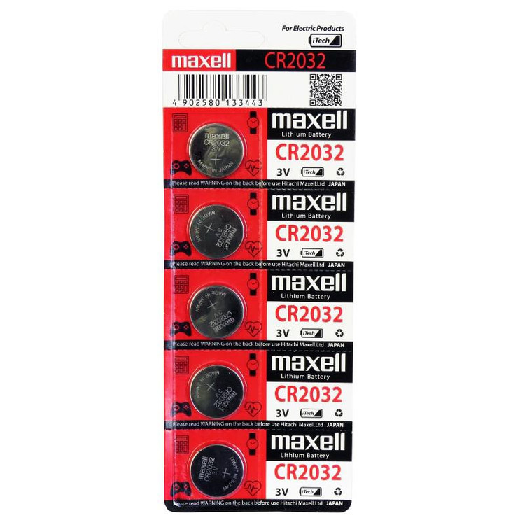 باتری سکه ای MAXELL CR2032 پک قرمز