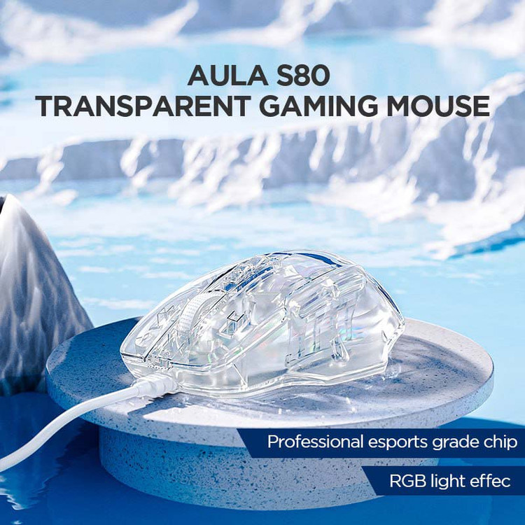 ماوس سیمی گیمینگ آئولا AULA S80