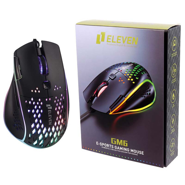 ماوس گیمینگ الون ELEVEN GM6