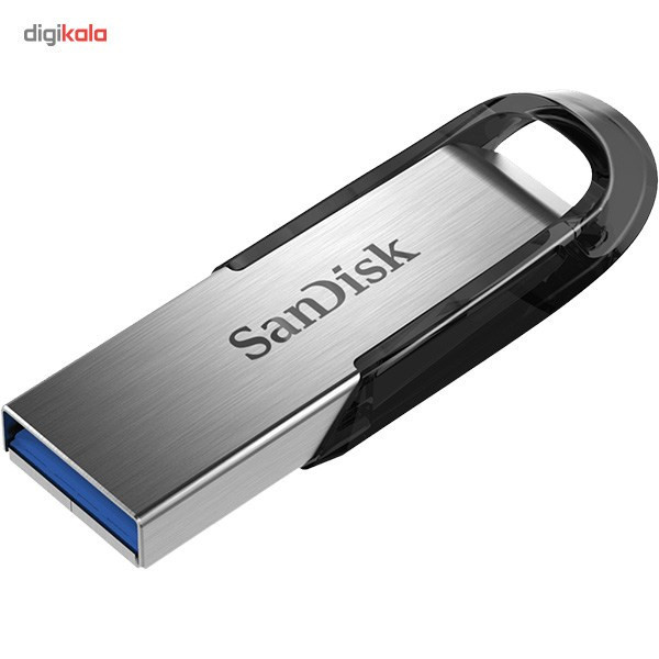 فلش مموری سندیسک مدل CZ73 ظرفیت 128 گیگابایت با بدنه فلزی، رابط USB 3.0 و سرعت انتقال 150 مگابایت بر ثانیه، سازگار با کامپیوتر، لپتاپ، گوشی و تلویزیون