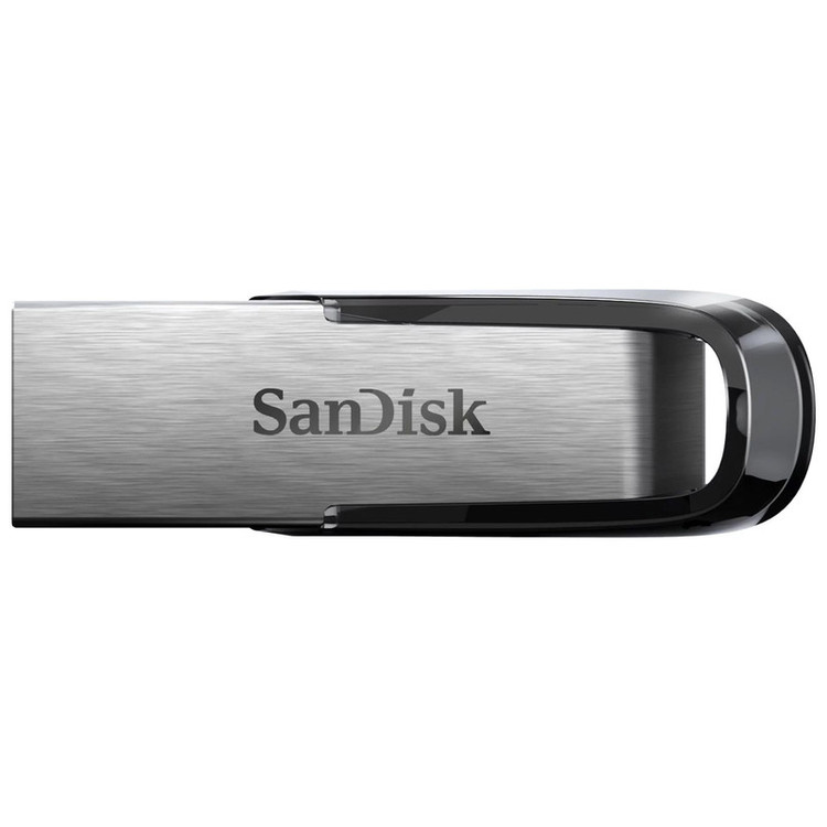 فلش مموری سندیسک مدل CZ73 ظرفیت 128 گیگابایت با بدنه فلزی، رابط USB 3.0 و سرعت انتقال 150 مگابایت بر ثانیه، سازگار با کامپیوتر، لپتاپ، گوشی و تلویزیون