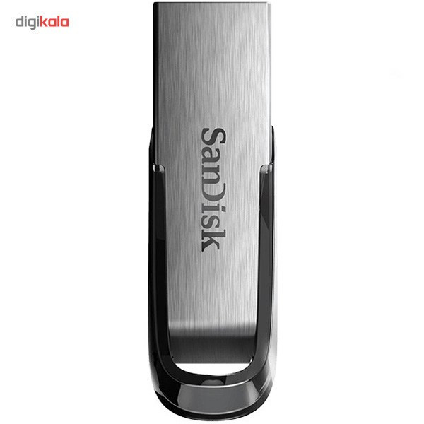 فلش مموری سن دیسک Ultra Flair CZ73 ظرفیت 64 گیگابایت با رابط USB 3.0 و بدنه فلزی مقاوم، سرعت انتقال 150 مگابایت بر ثانیه و سازگار با انواع سیستمعاملها و دستگاهها