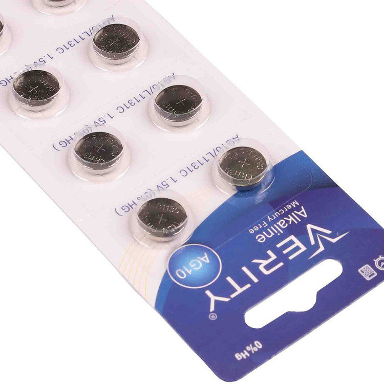 باتری ساعت وریتی مدل AG10 / L1131 بسته 10 عددی