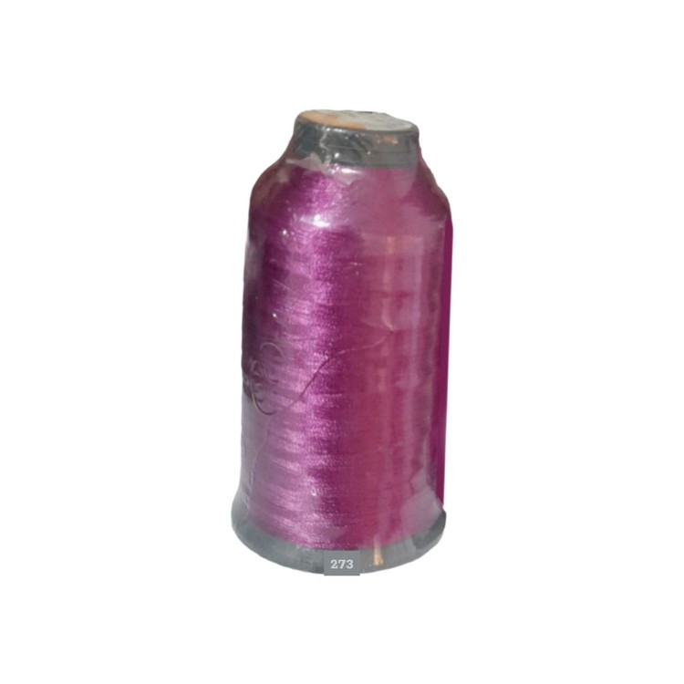 نخ گلدوزی پلی استر کندل Candle کد 273 رنگ بنفش شرابی روشن