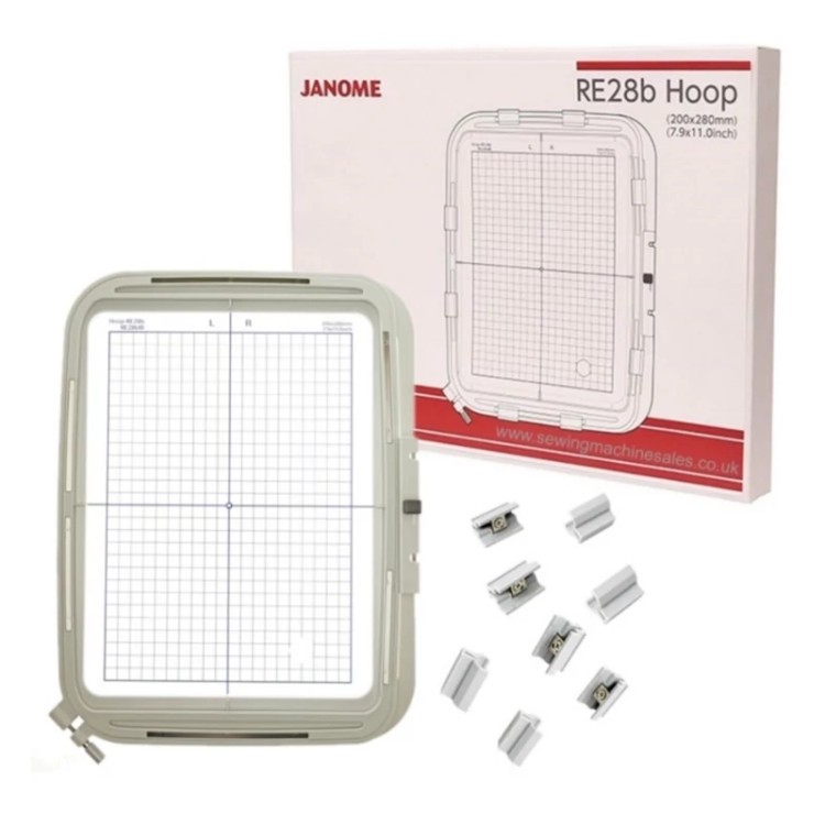 کارگاه گلدوزی ژانومه مدل RE28b (سایز 28 20) - اورجینال
